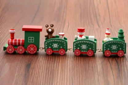 Christmas Ornament Christmas Wooden Train